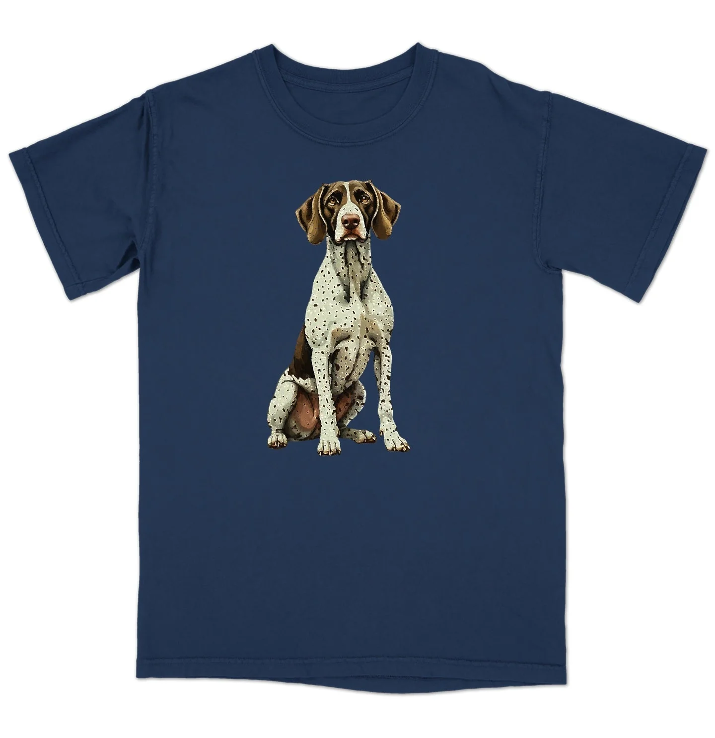 Watercolor German Shorthaired Pointer Adult Unisex T-Shirt