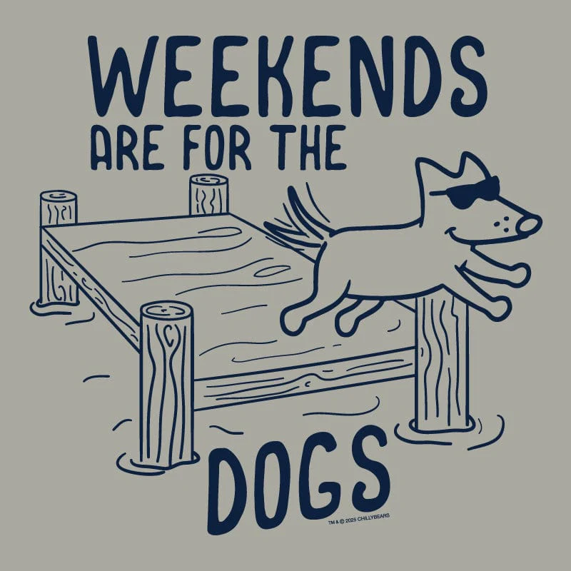 Weekends are for the Dogs - Classic Tee - Image 2