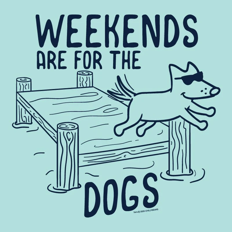 Weekends are for the Dogs - Classic Tee - Image 4