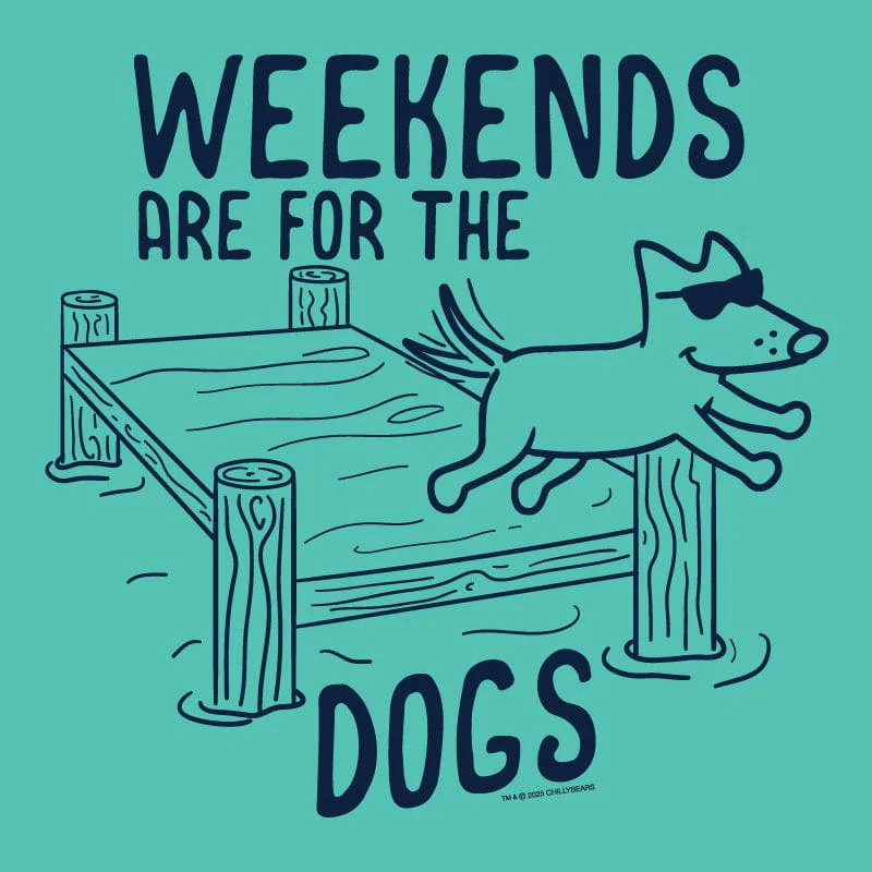 Weekends are for the Dogs - Lightweight Tee - Image 2