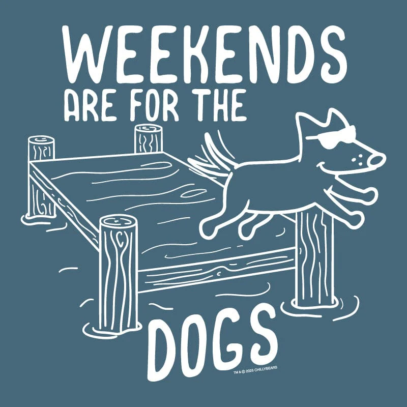 Weekends are for the Dogs - Lightweight Tee - Image 4