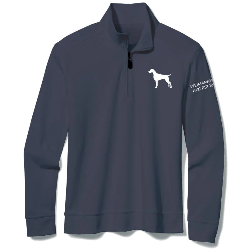 Weimaraner Embroidered AKC Quarter Zip - Image 10