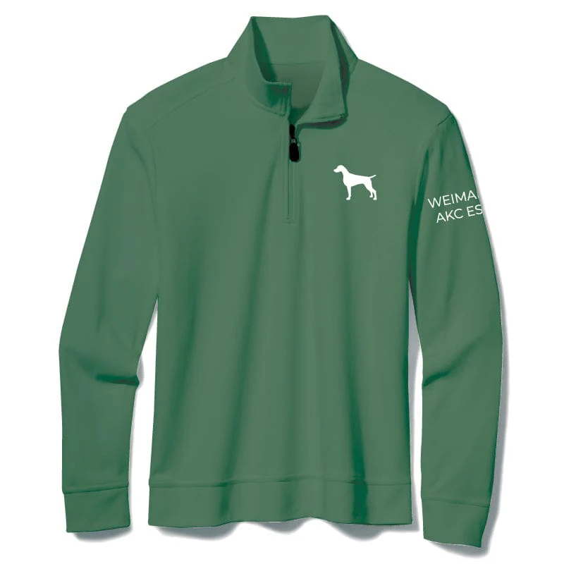 Weimaraner Embroidered AKC Quarter Zip - Image 16