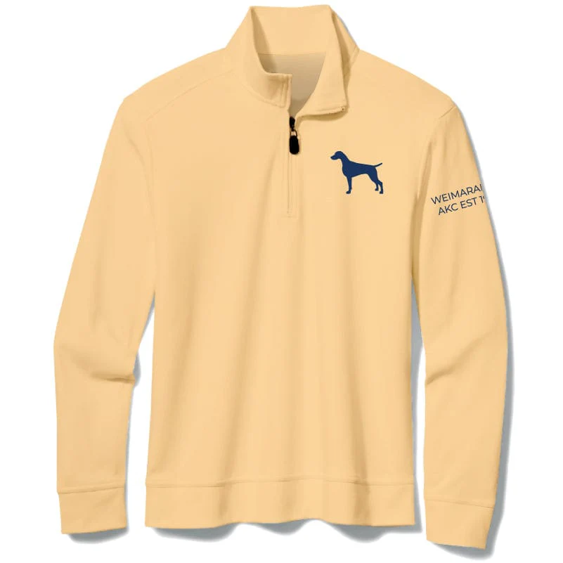 Weimaraner Embroidered AKC Quarter Zip - Image 4