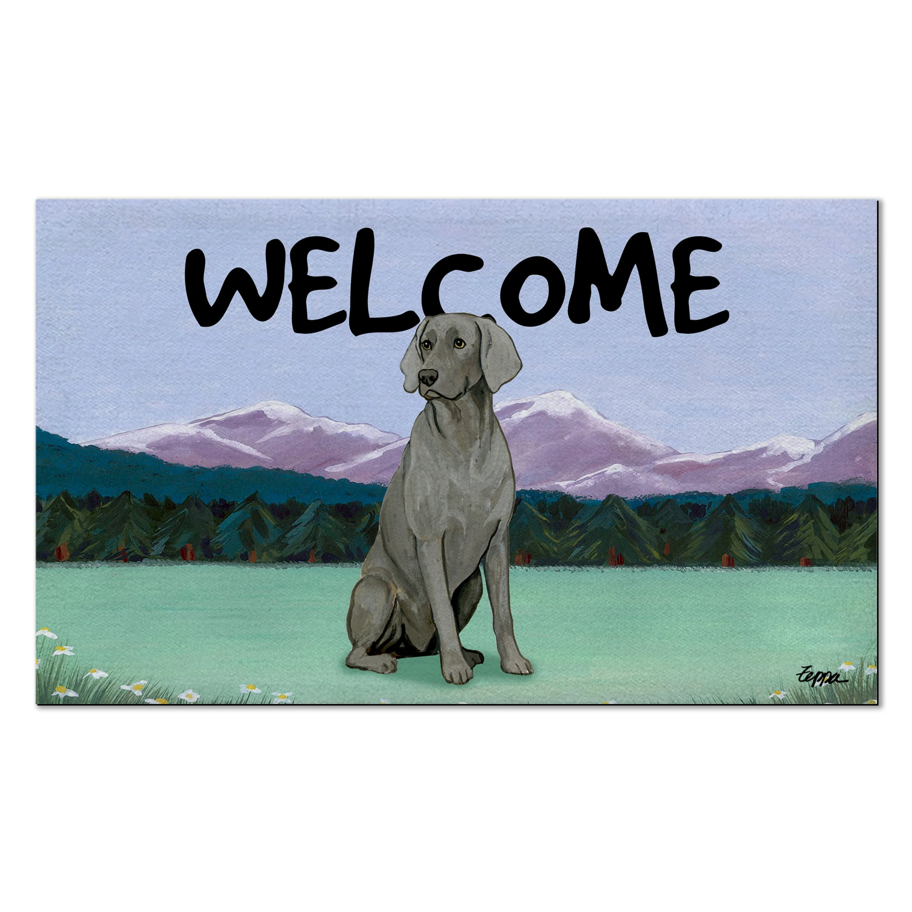 Weimaraner Welcome Mat - Image 3
