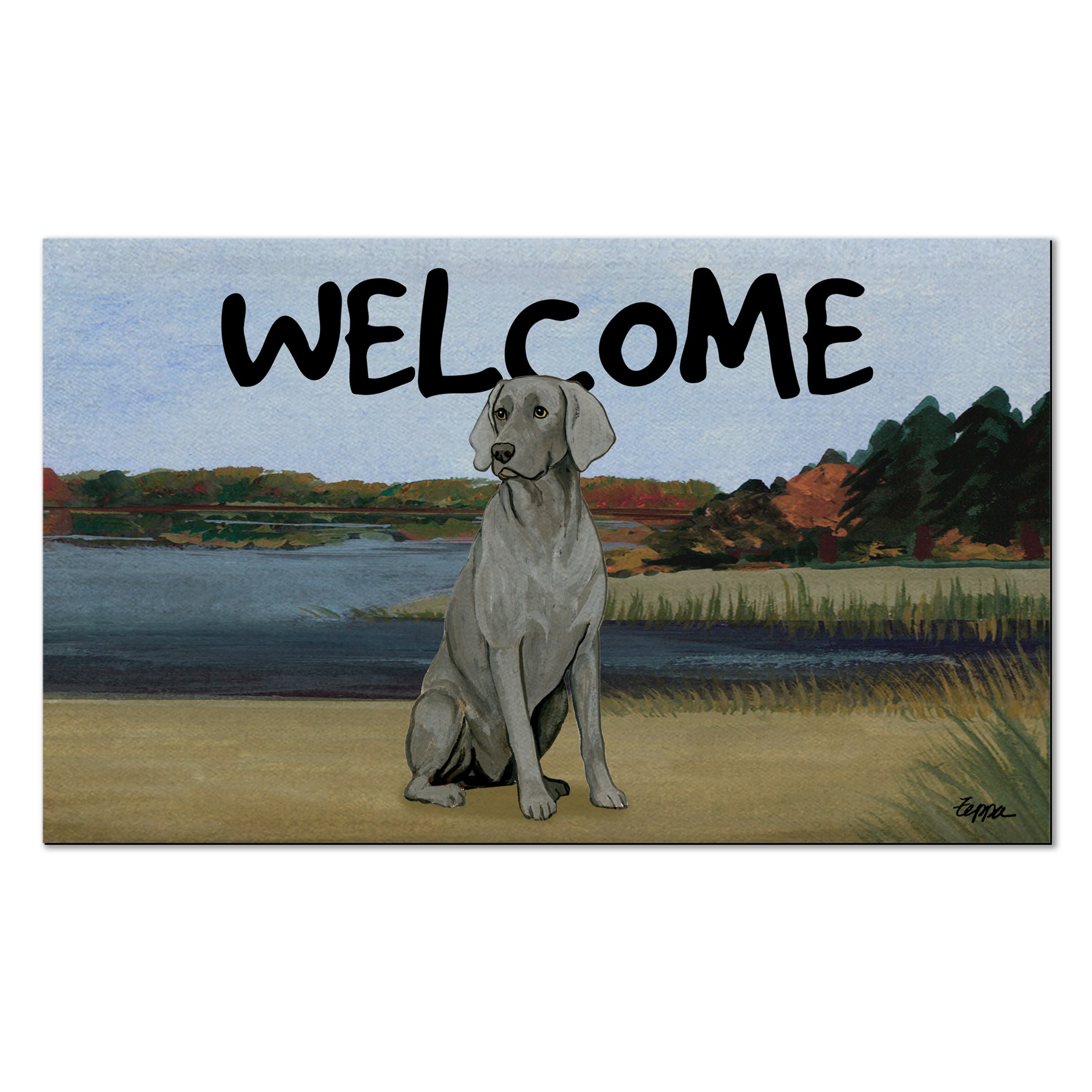 Weimaraner Welcome Mat - Image 4