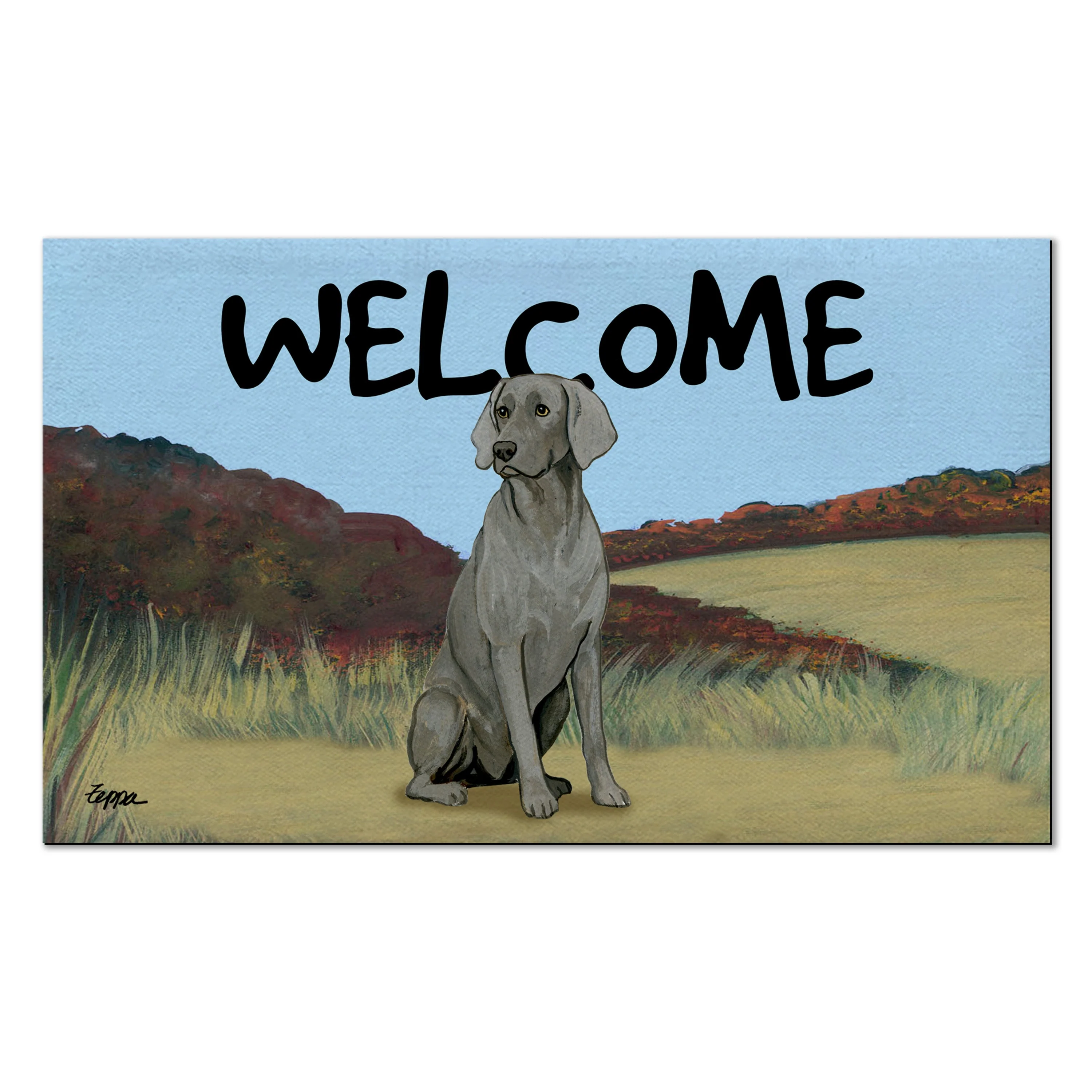 Weimaraner Welcome Mat - Image 5