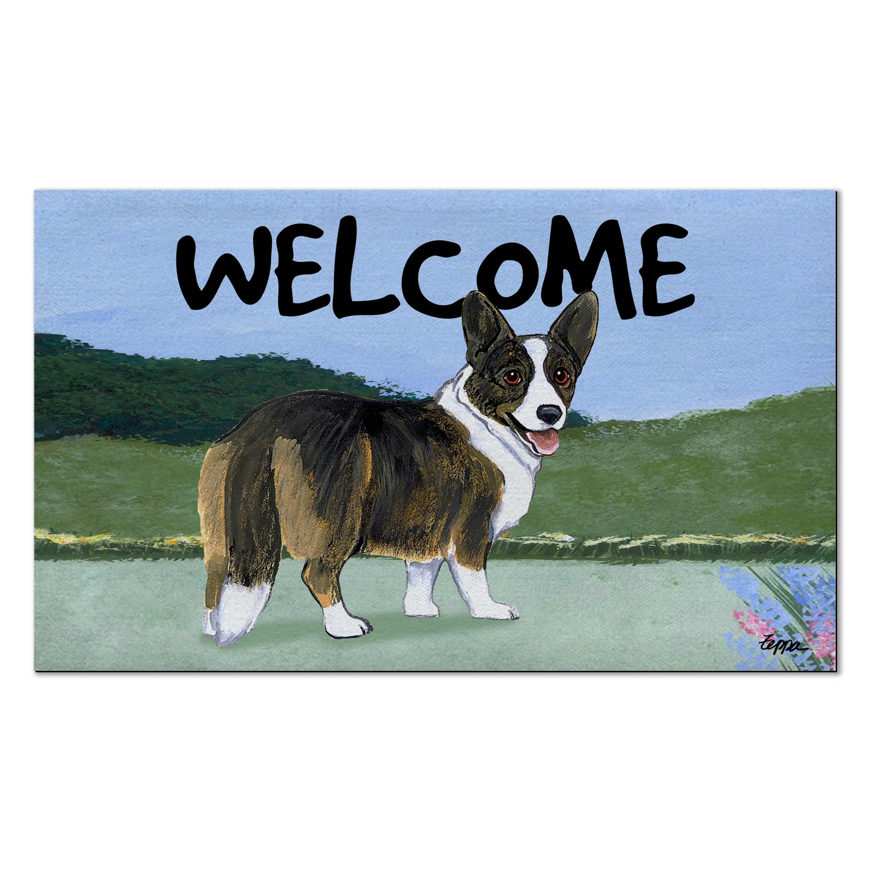 Cardigan Welsh Corgi Welcome Mat - Image 3
