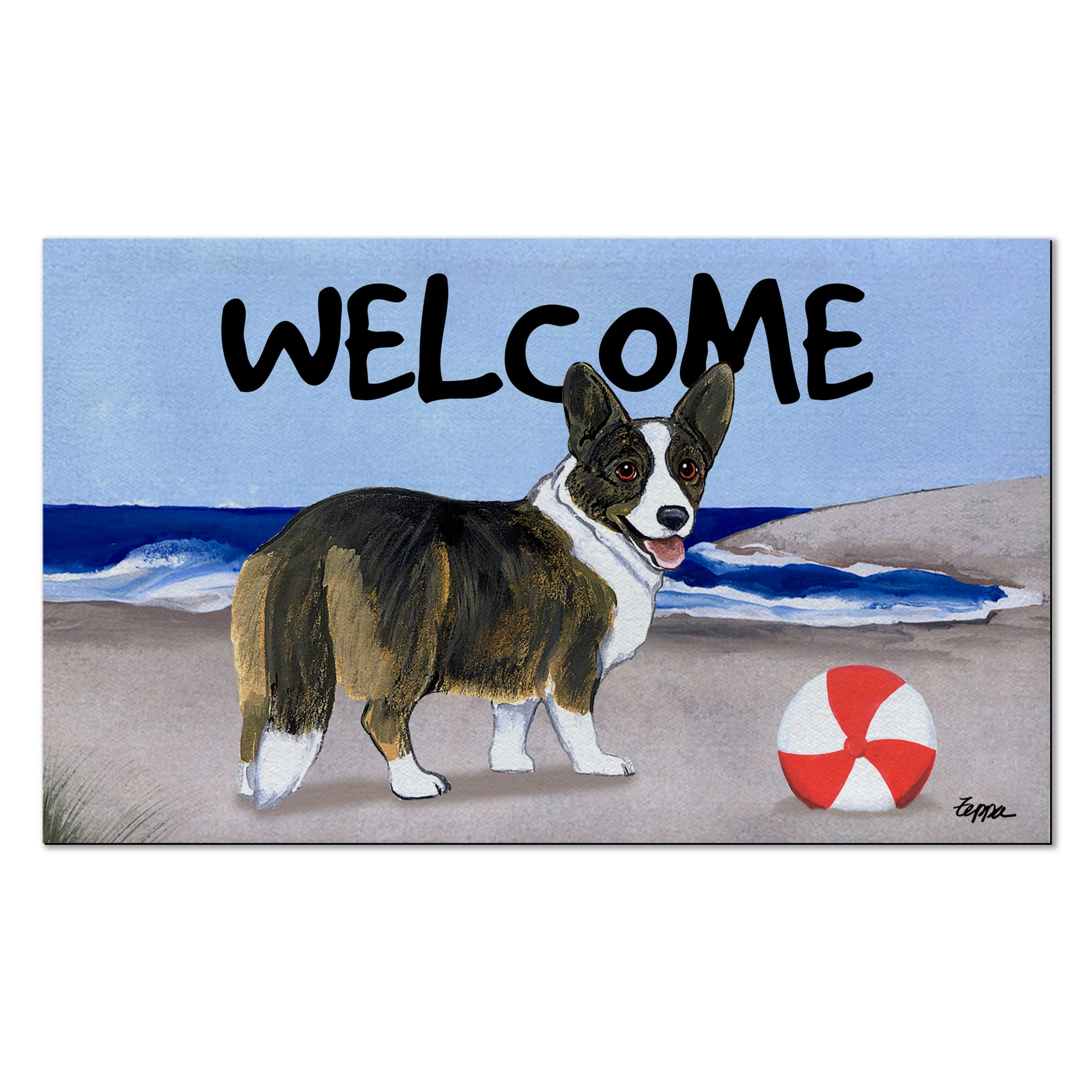 Cardigan Welsh Corgi Welcome Mat - Image 4