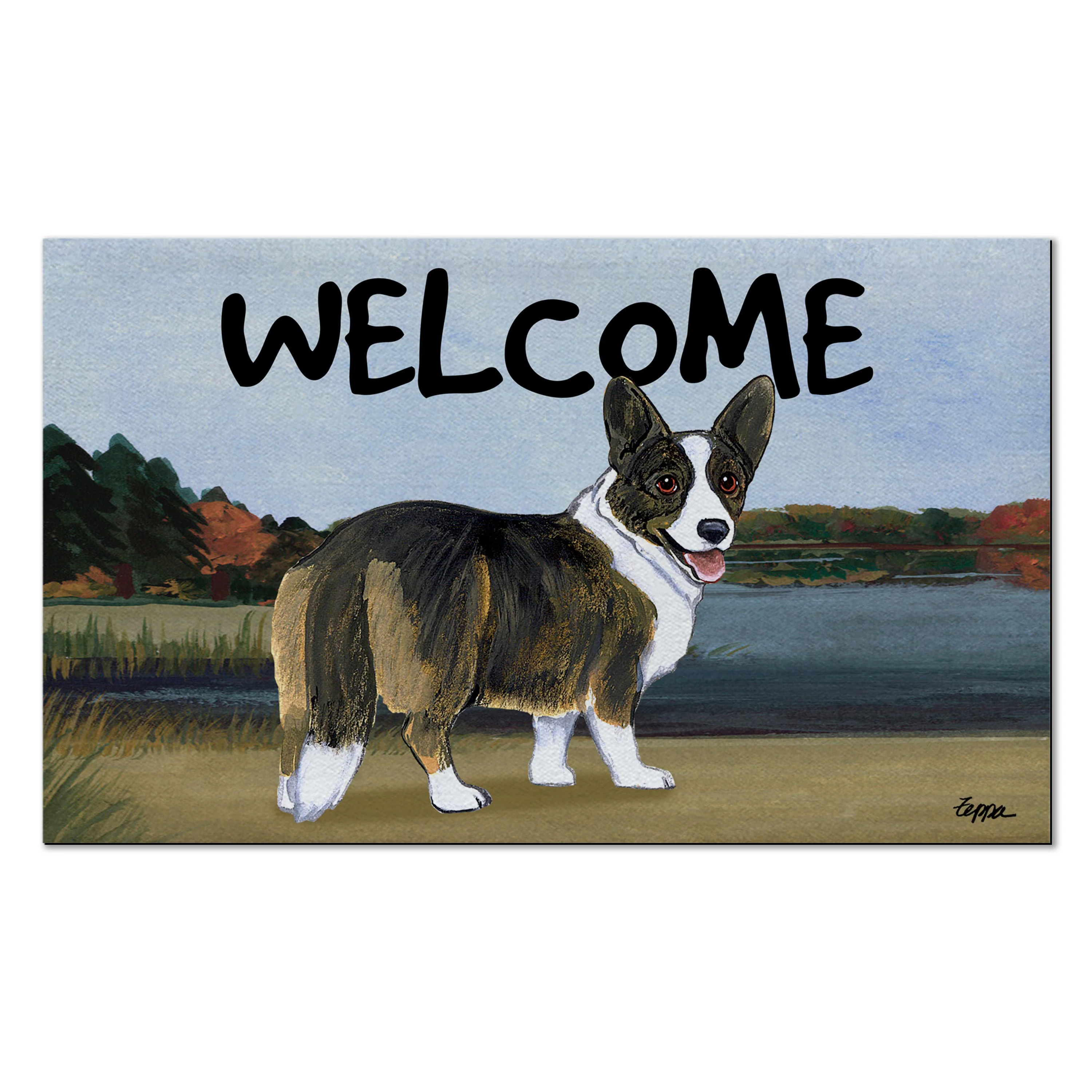 Cardigan Welsh Corgi Welcome Mat - Image 5