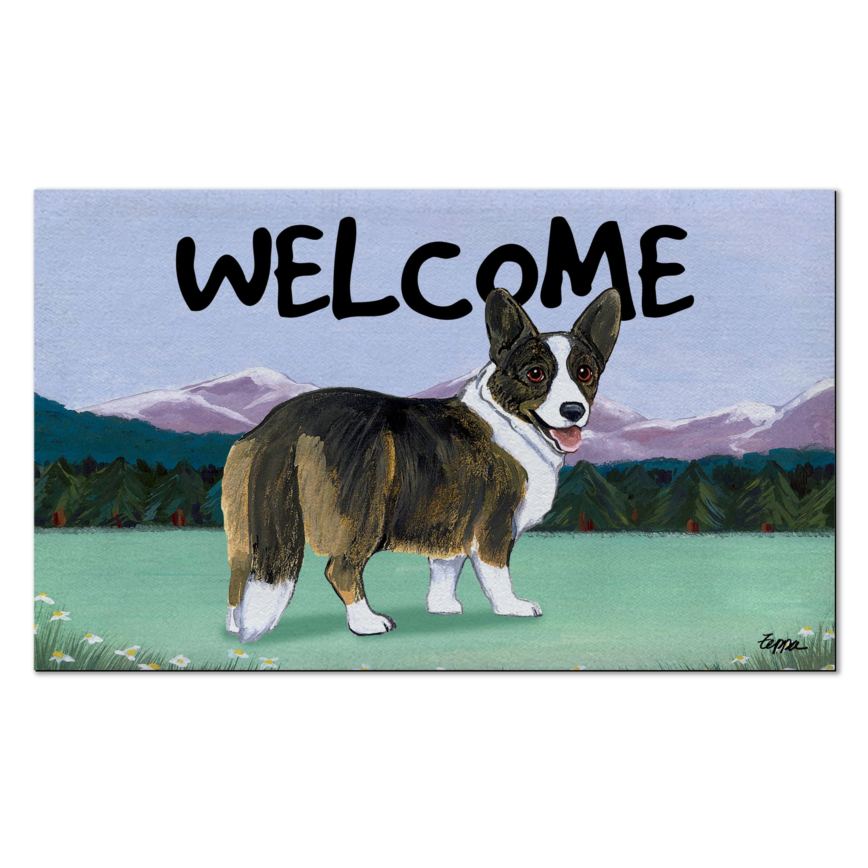 Cardigan Welsh Corgi Welcome Mat - Image 6
