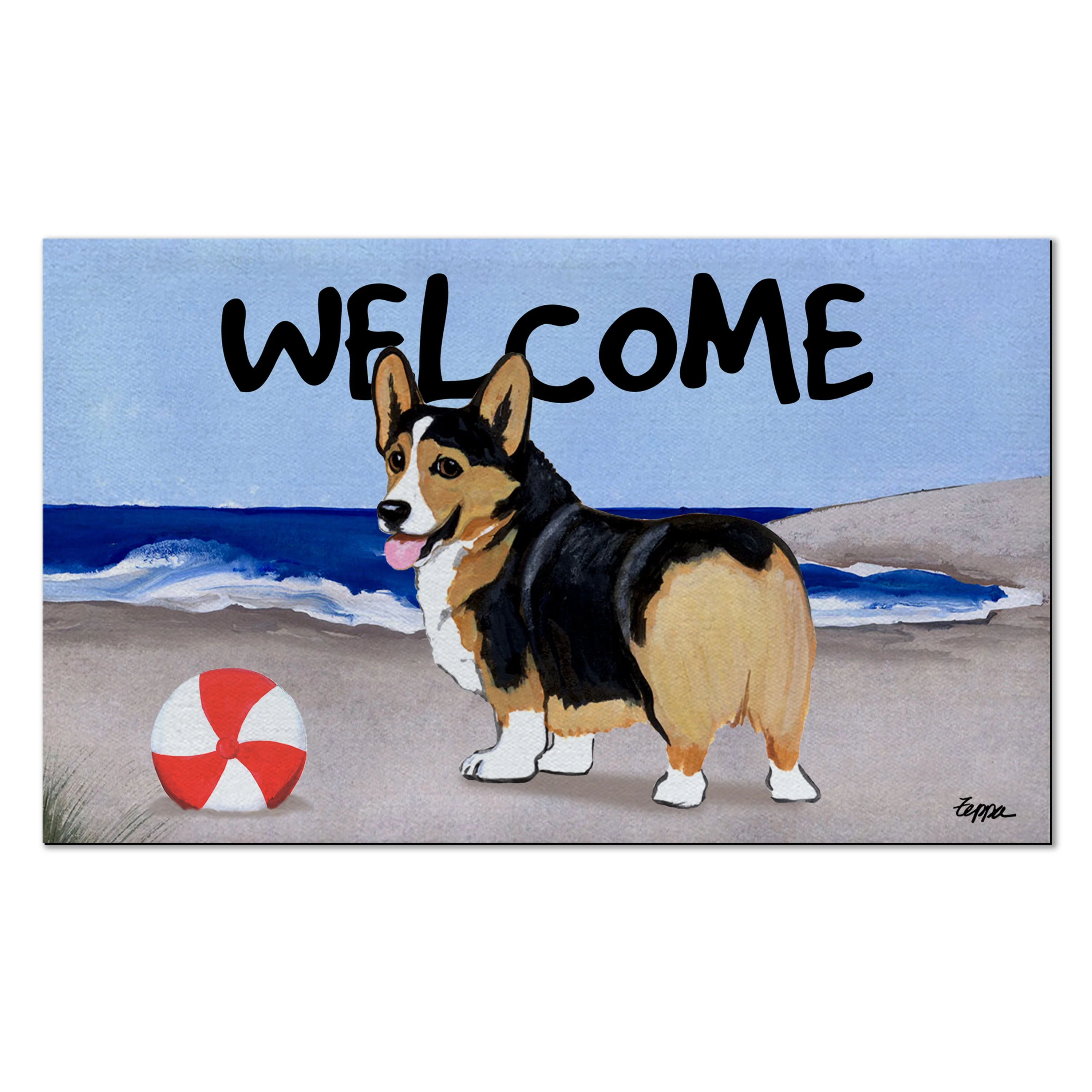 Pembroke Welsh Corgi Welcome Mat - Image 12