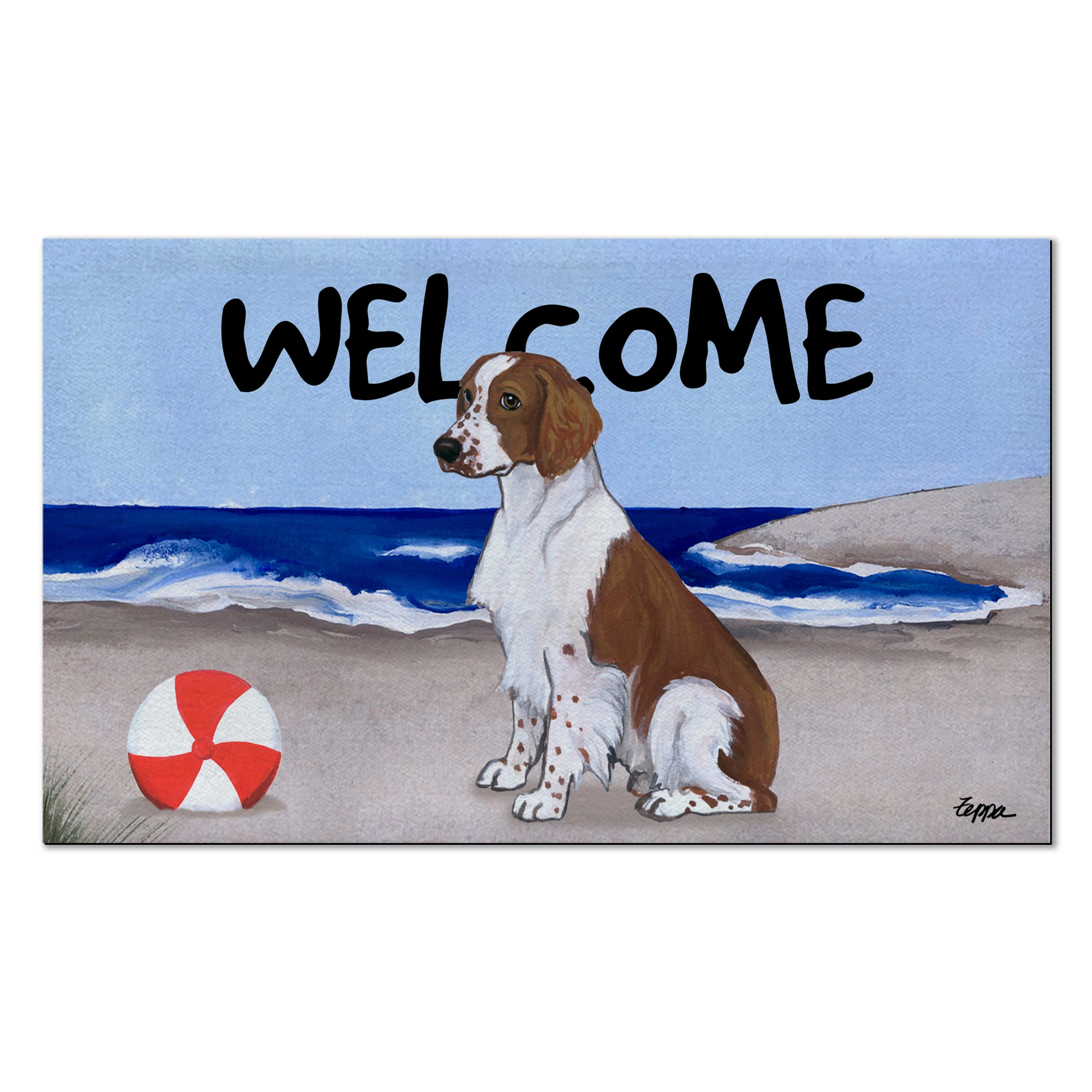 Welsh Springer Spaniel Welcome Mat - Image 6