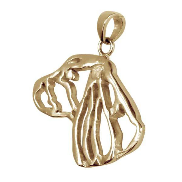 Welsh Springer Spaniel 14K Gold Cut Out Pendant - Image 3