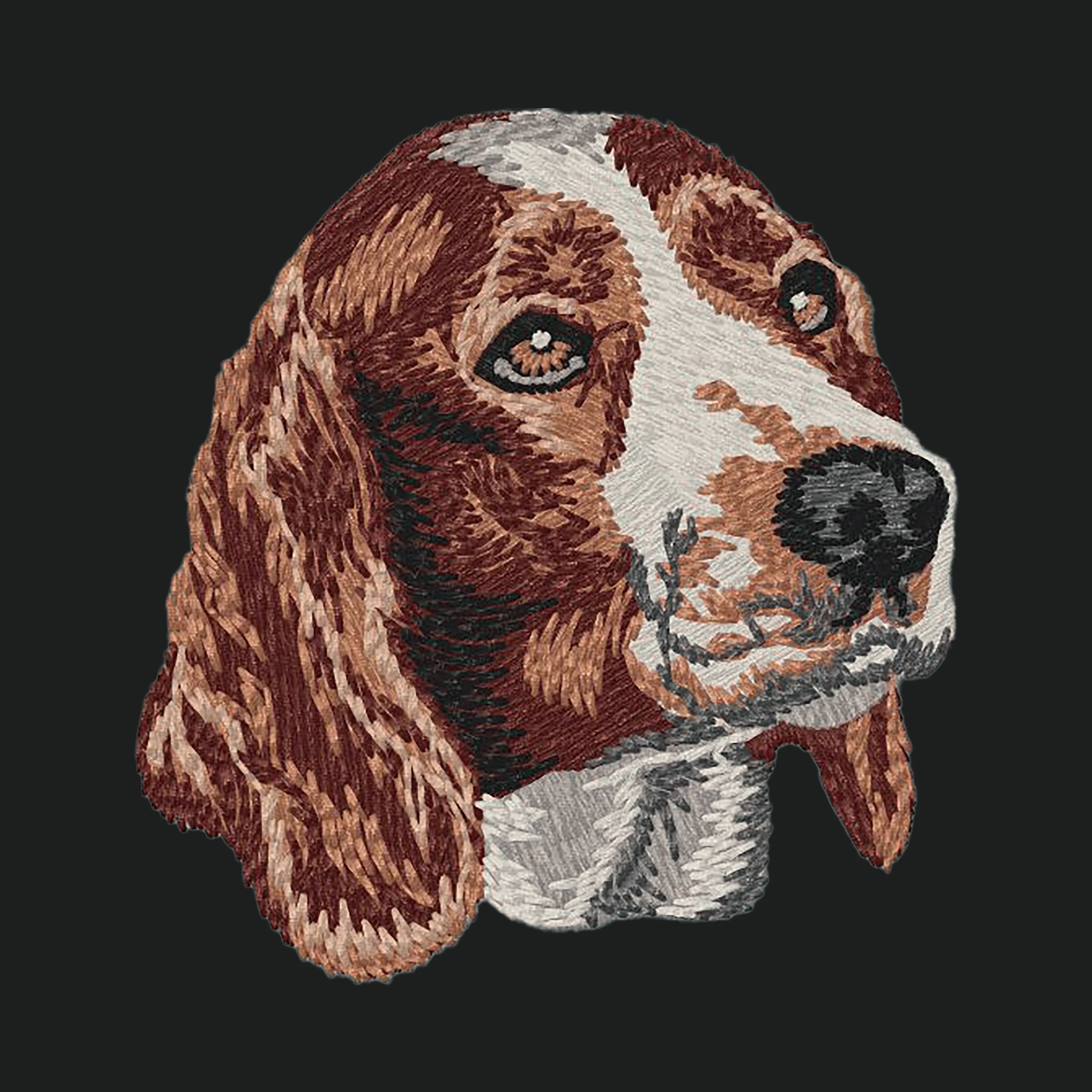 Welsh Springer Spaniel Embroidered Crossbody Bag - Image 2