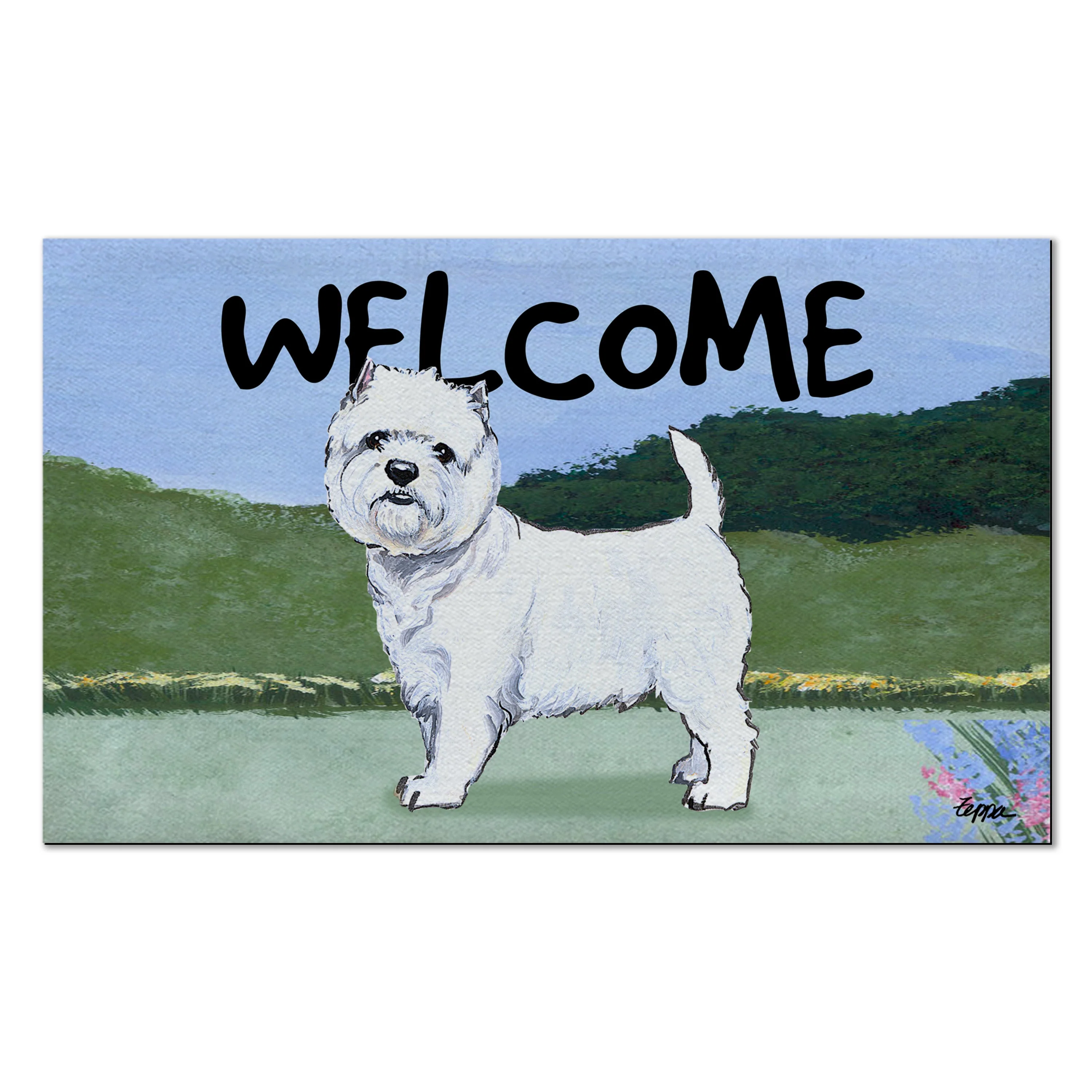 West Highland Terrier Welcome Mat - Image 2