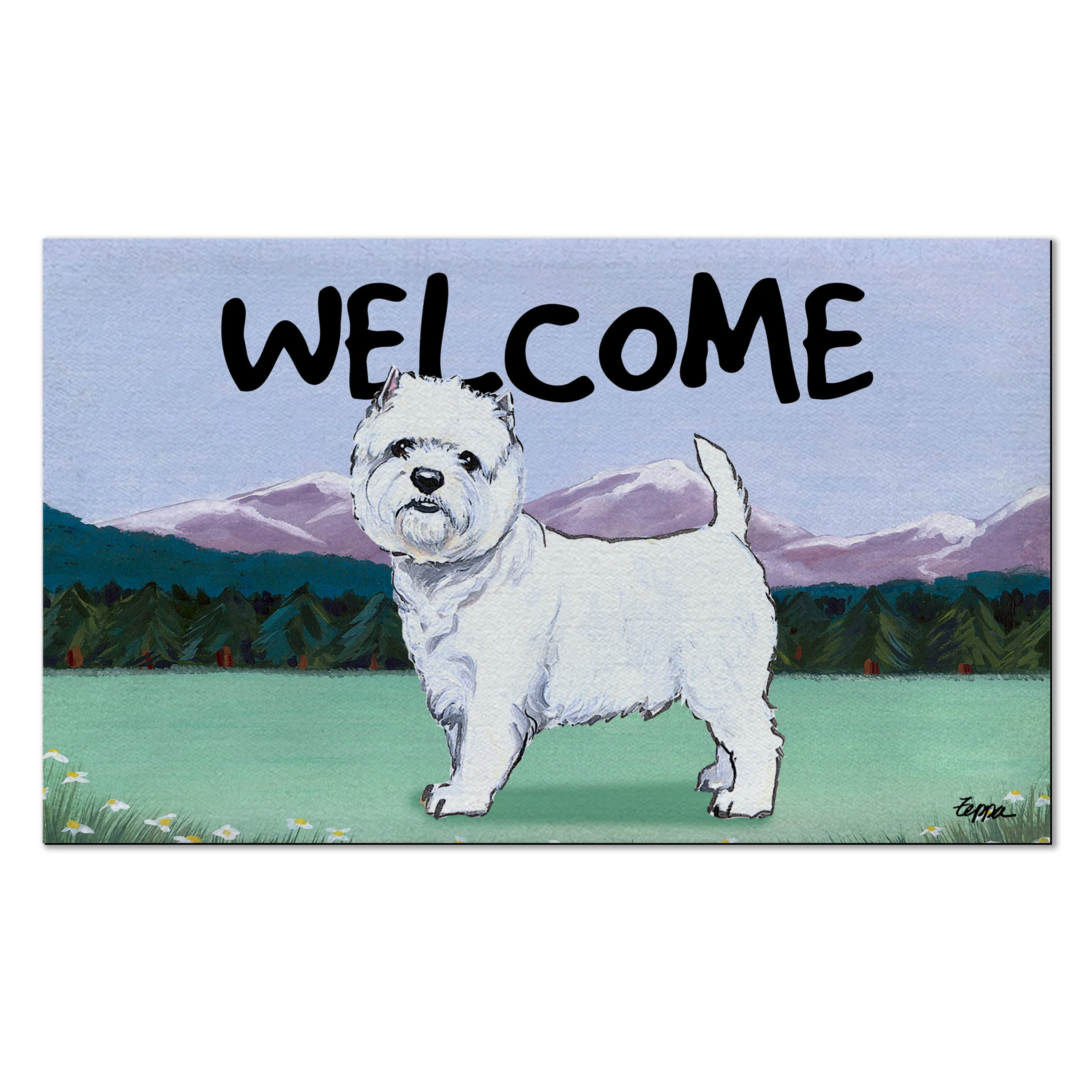 West Highland Terrier Welcome Mat - Image 3