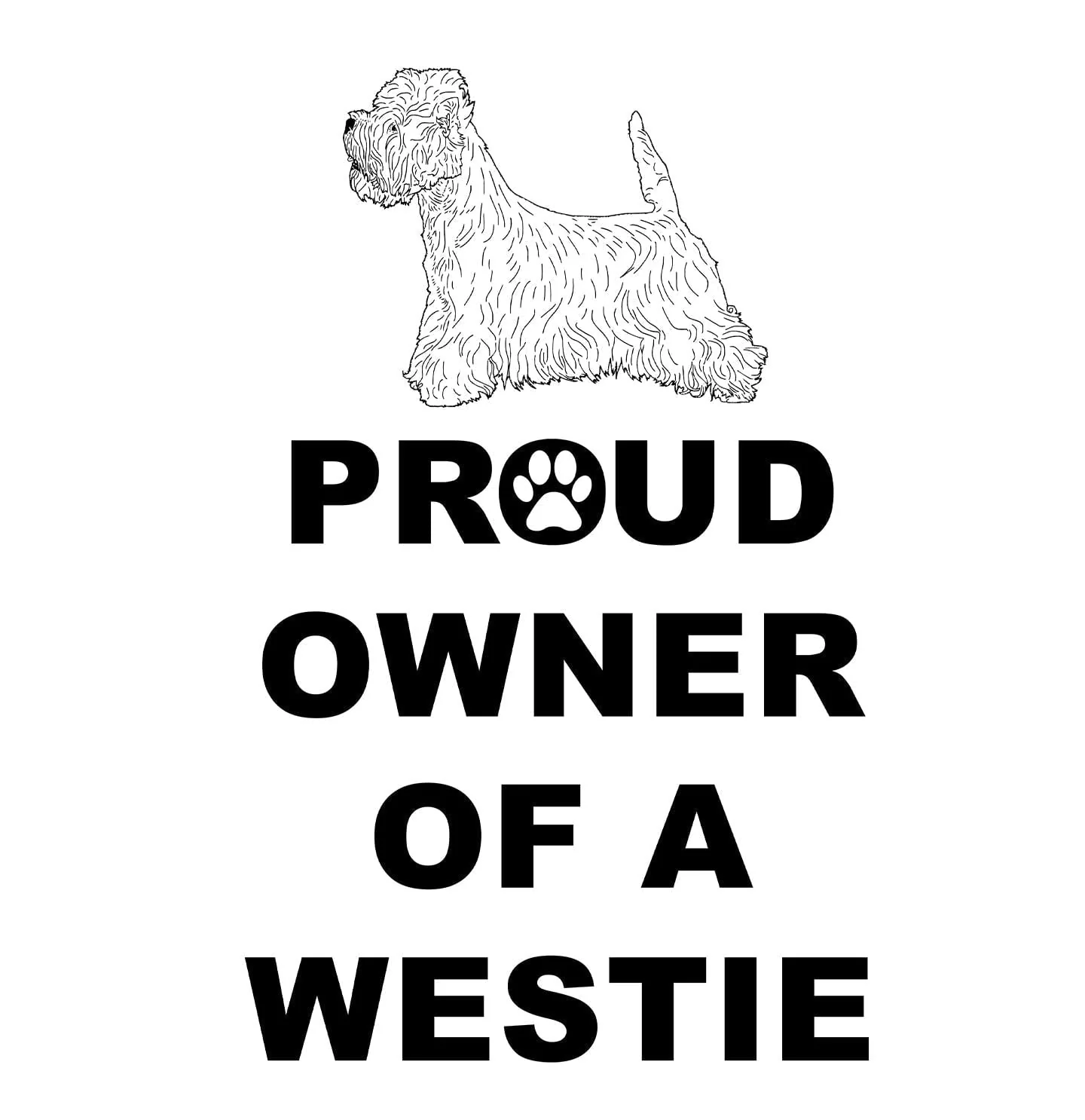 West Highland White Terrier Proud Owner - Women's V-Neck T-Shirt - Image 2
