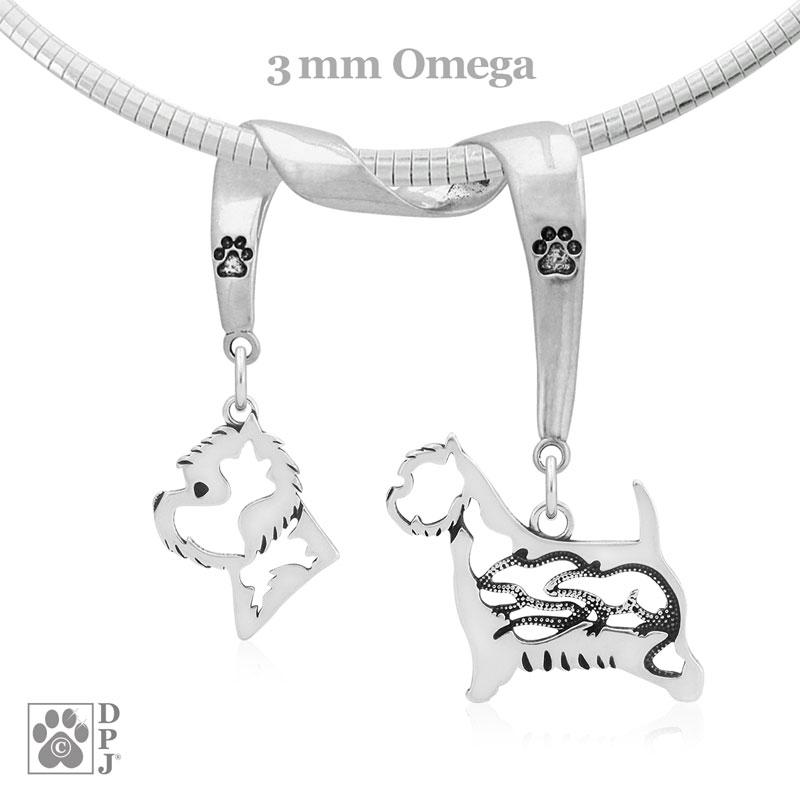 West Highland White Terrier, Charm Holder, Necklace