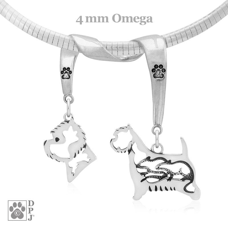 West Highland White Terrier, Charm Holder, Necklace - Image 2