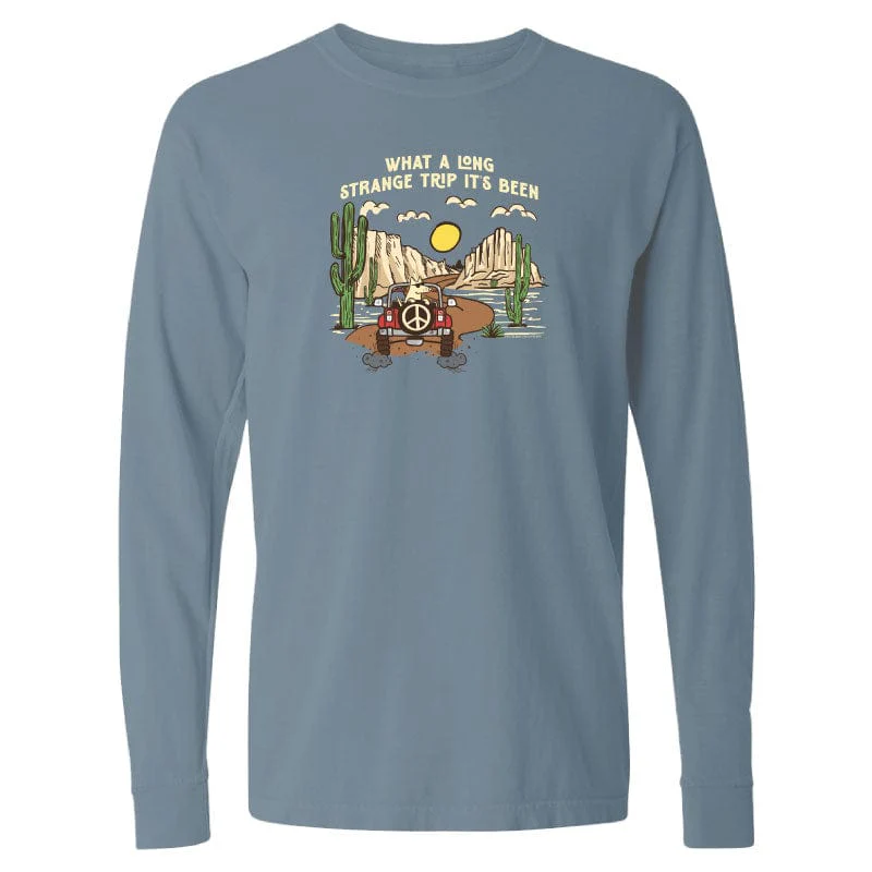 What a Long Strange Trip Its Been - Classic Long-Sleeve T-Shirt - Image 3