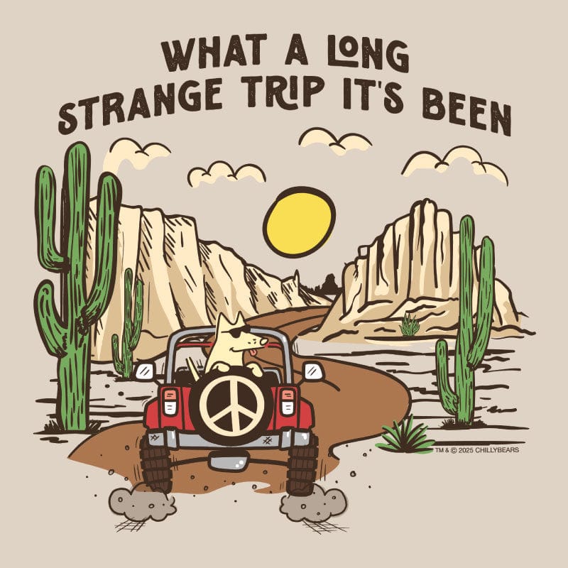 What a Long Strange Trip Its Been - Ladies Curvy V-Neck Tee - Image 2