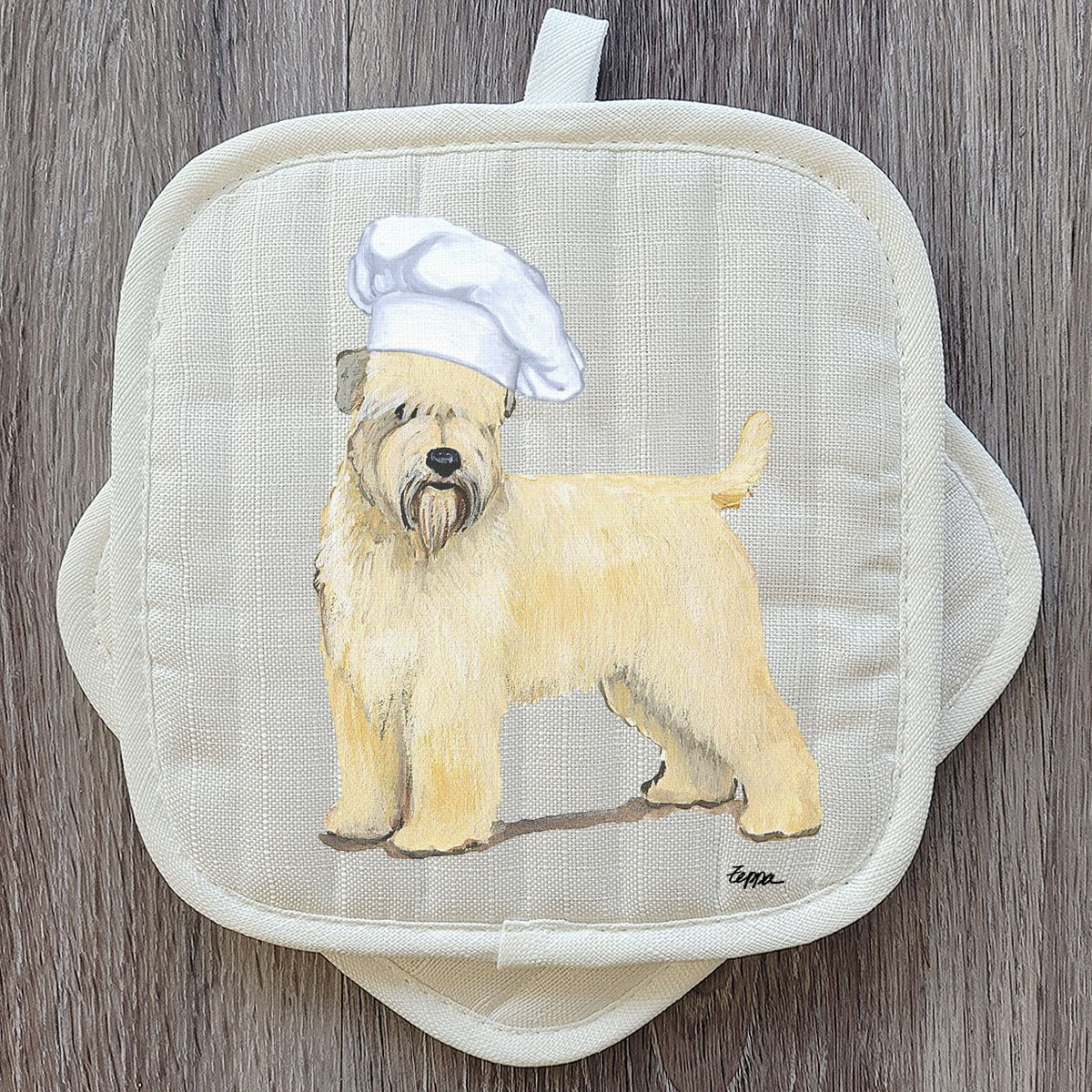 Soft Coated Wheaten Terrier  Pot Holder Set