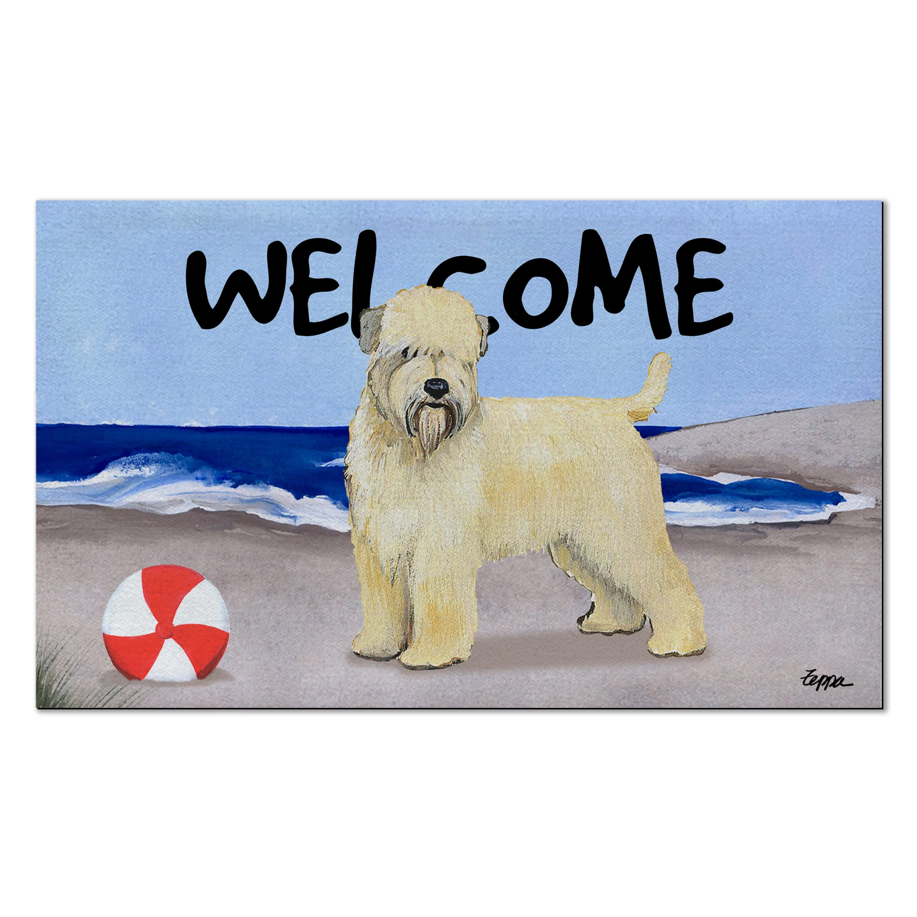 Soft Coated Wheaten Terrier Welcome Mat - Image 6