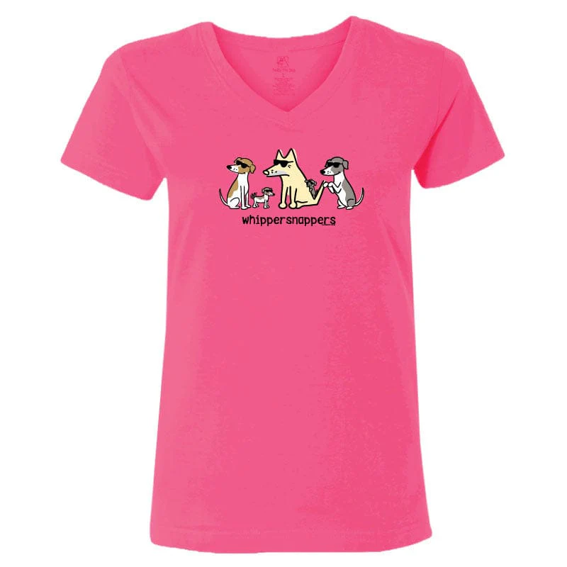 Whippersnappers - Ladies T-Shirt V-Neck - Image 3