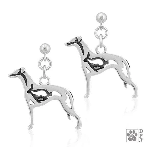 Whippet w/Bunny, Body, Earring - Image 2