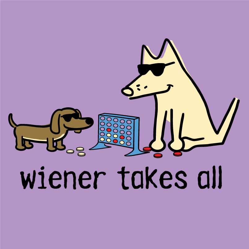 Wiener Takes All - Ladies T-Shirt V-Neck - Image 4