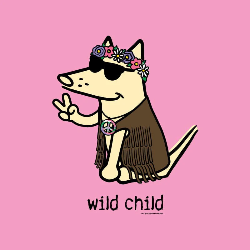 Wild Child - T-Shirt Ladies V-Neck - Image 2