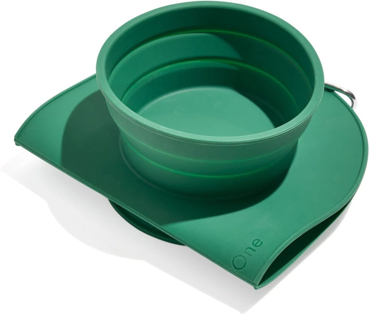 Wild One Collapsible Travel Silicone Duo Dog Bowl - Image 3