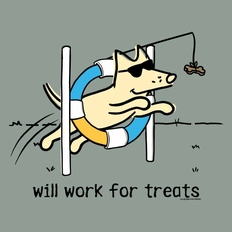 Will Work For Treats - Classic Tee - Image 2