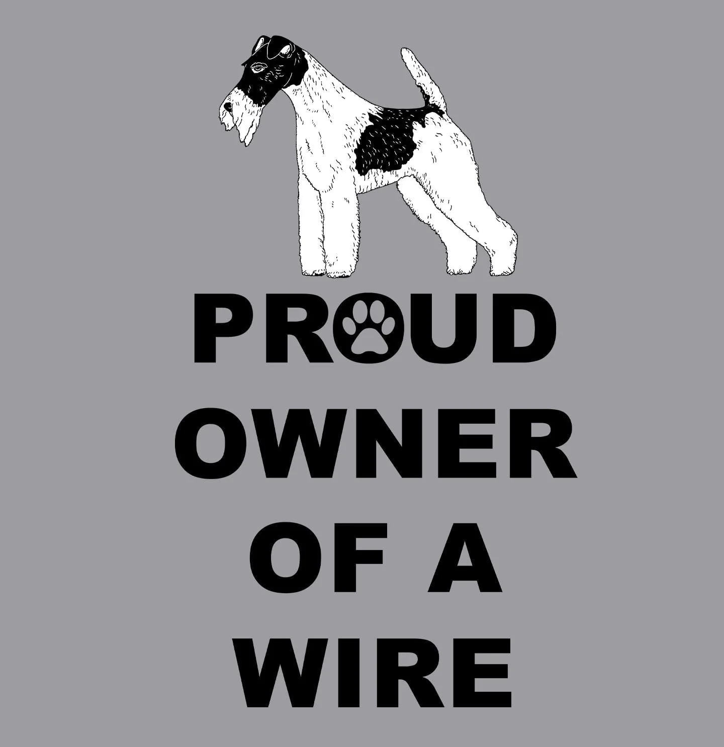 Wire Fox Terrier Proud Owner - Women's V-Neck T-Shirt - Image 2