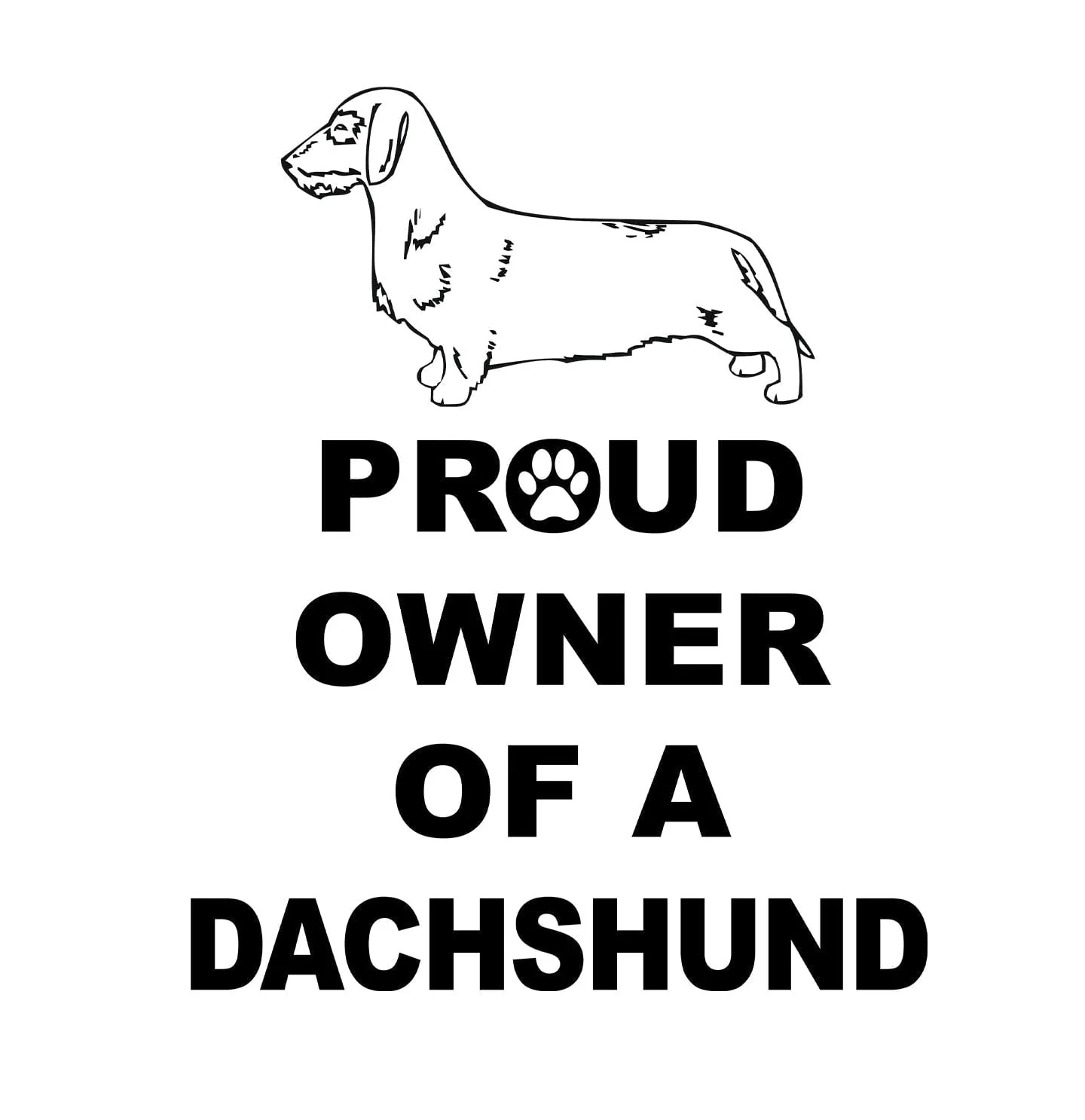 Wirehaired Dachshund Proud Owner - Women's V-Neck T-Shirt - Image 2