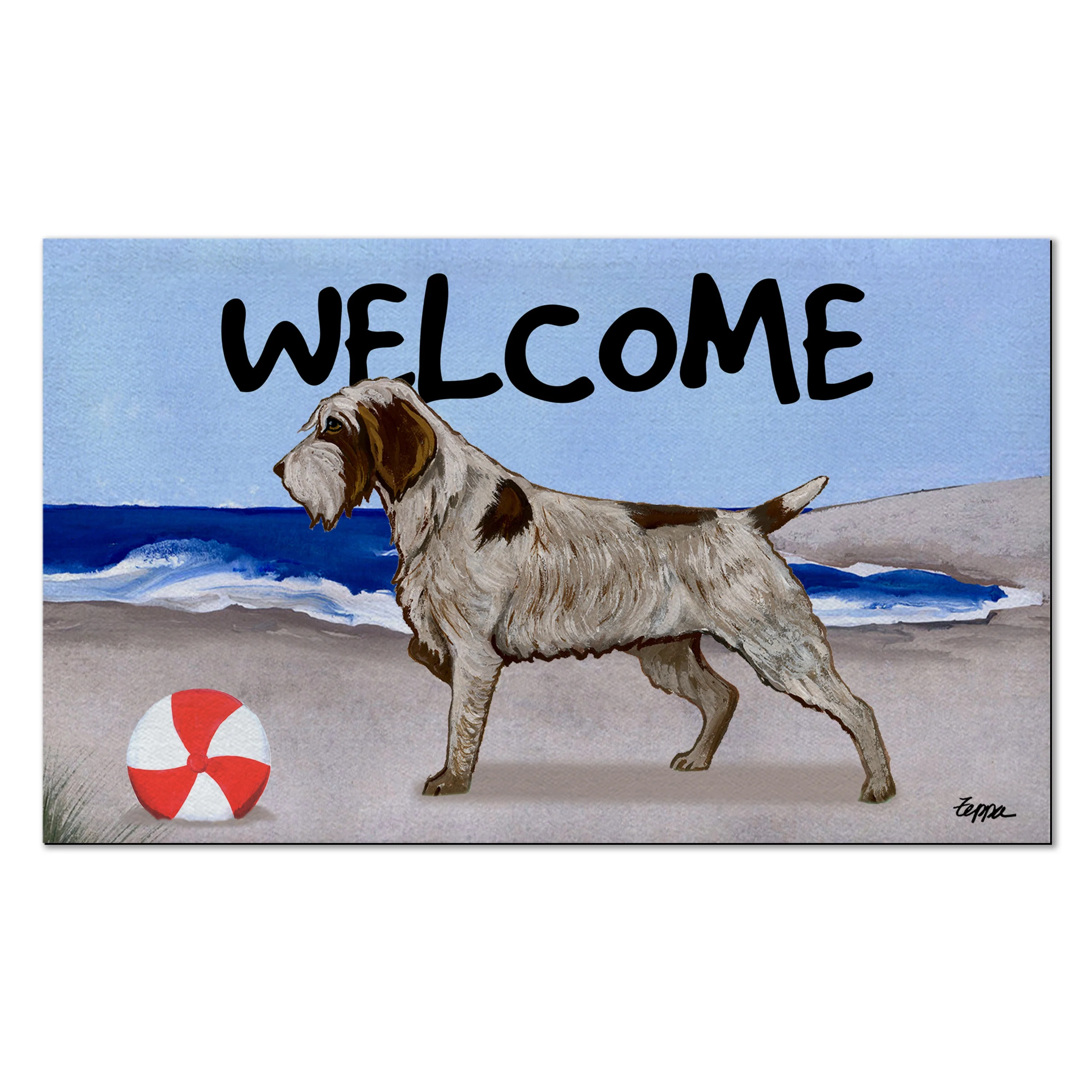 Wirehaired Pointing Griffon Welcome Mat - Image 2