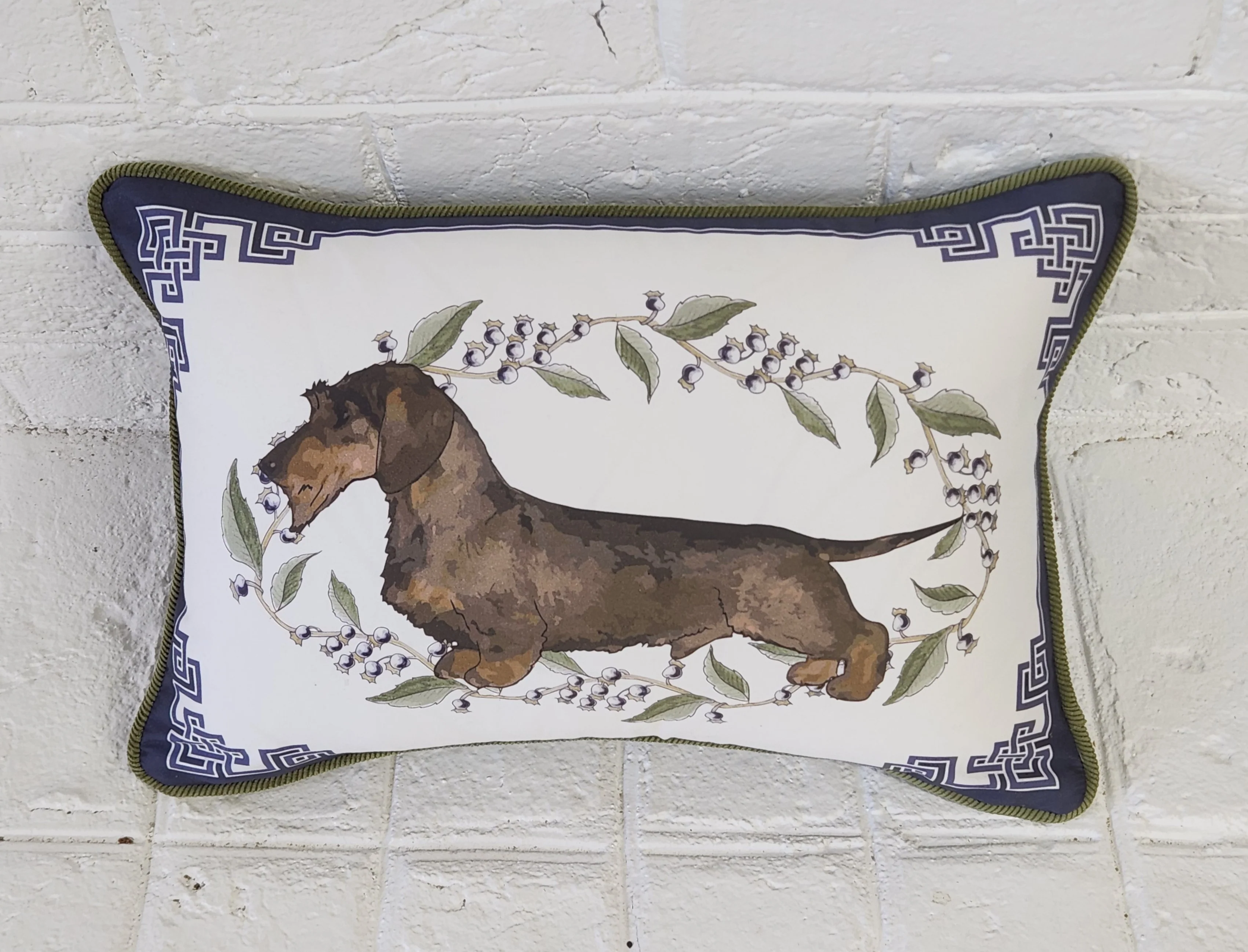 Wirehaired Dachshund Pillow Cover - Image 4