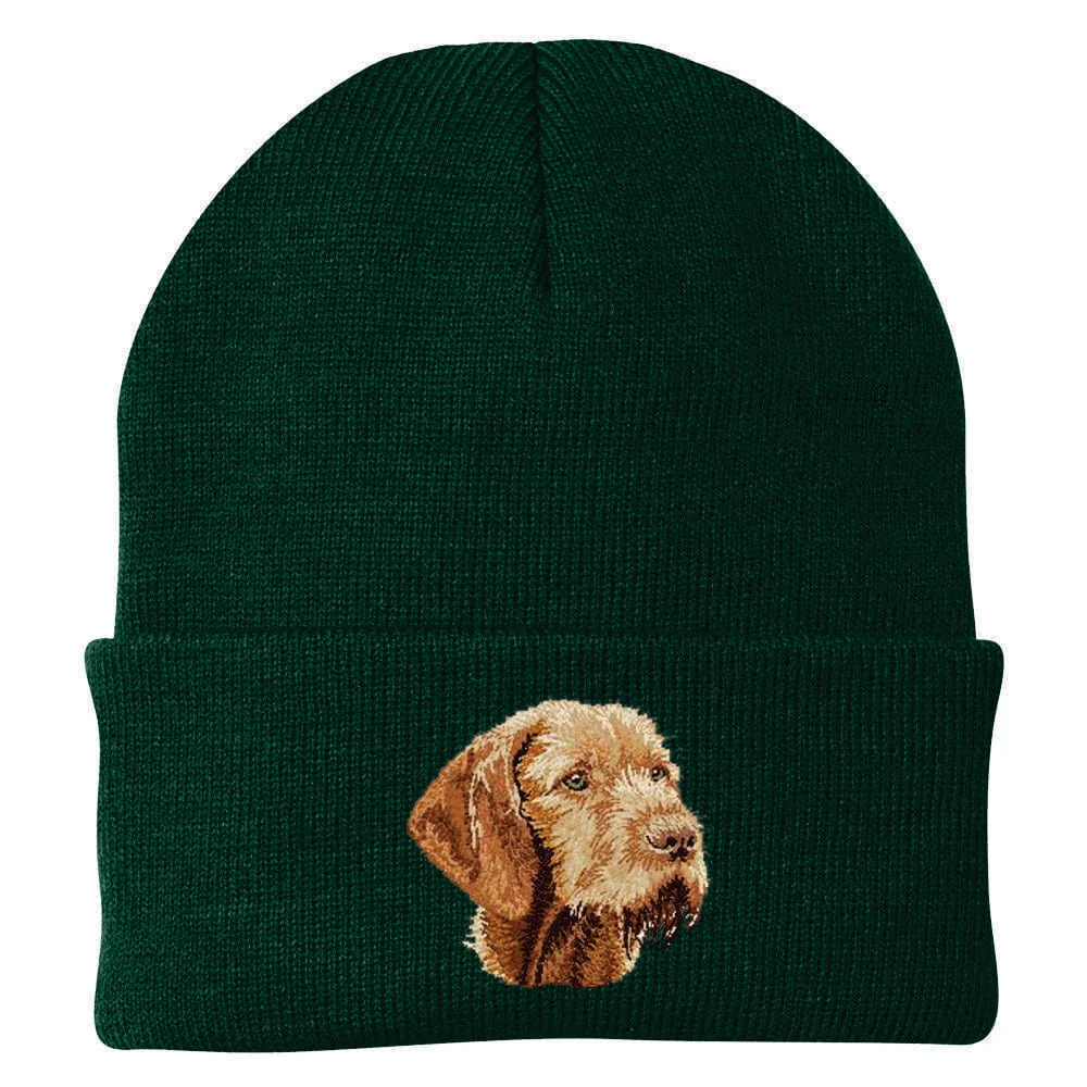 Wirehaired Vizsla Embroidered Beanie - Image 3