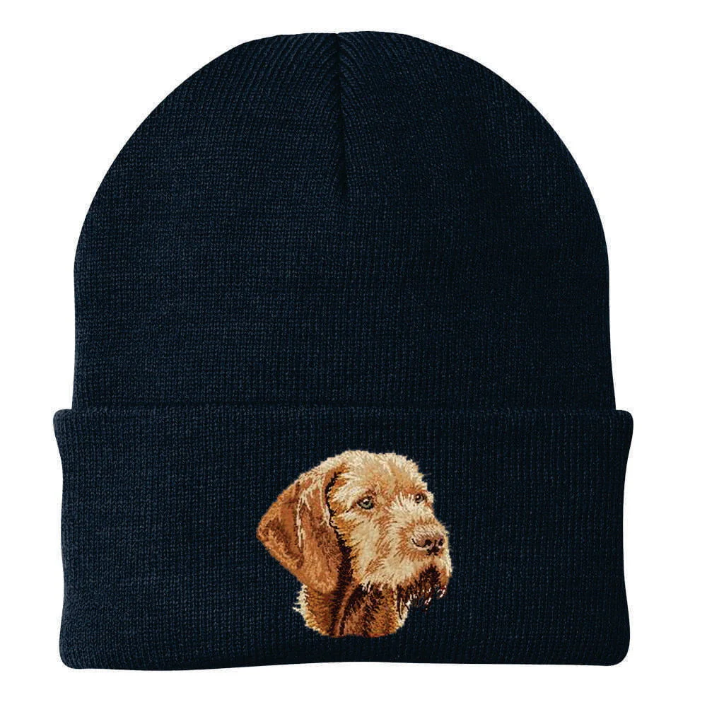 Wirehaired Vizsla Embroidered Beanie - Image 5
