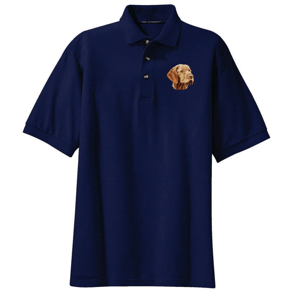 Wirehaired Vizsla Embroidered Polo Shirt - Image 3