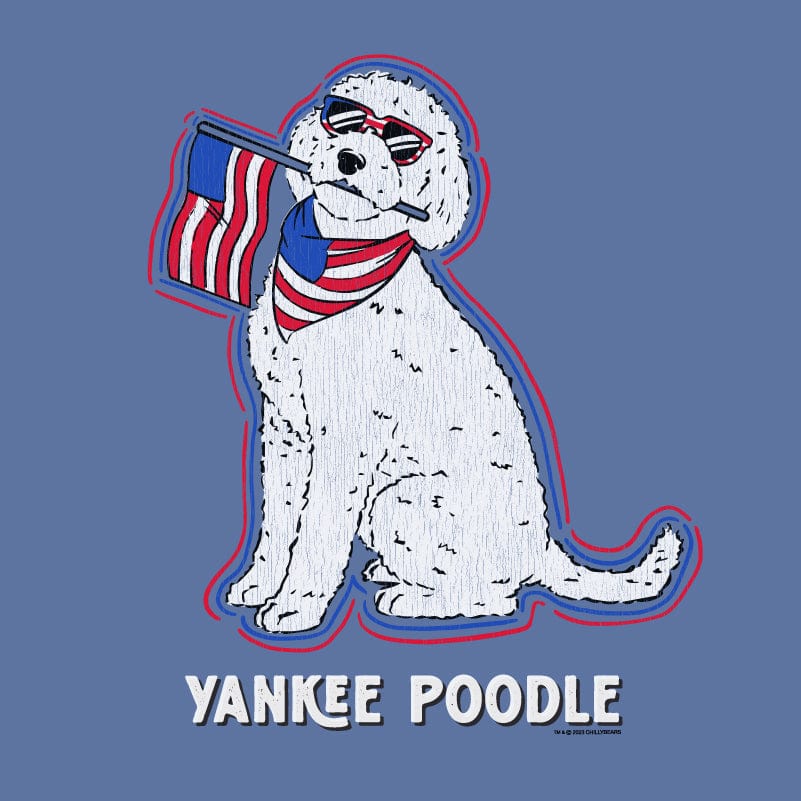 Yankee Poodle - Classic Long-Sleeve T-Shirt - Image 3