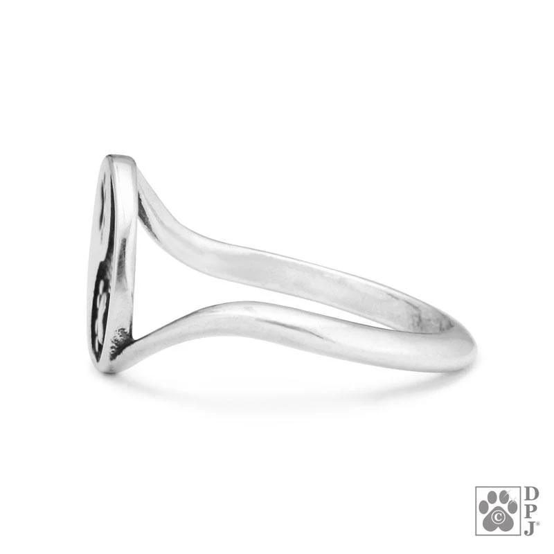 Yin & Yang Paw Ring - Image 2