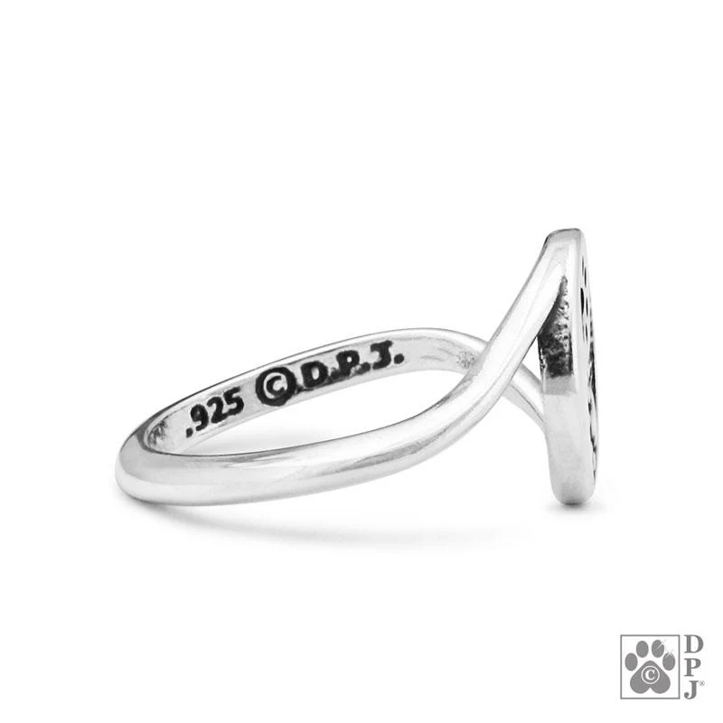 Yin & Yang Paw Ring - Image 3