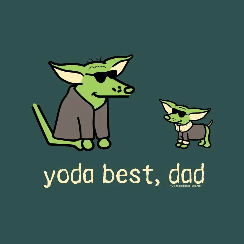 Yoda Best, Dad  - Classic Long-Sleeve T-Shirt - Image 2