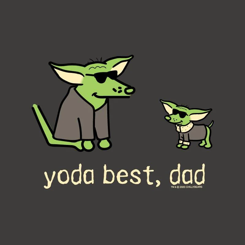 Yoda Best, Dad - Classic Tee - Image 2