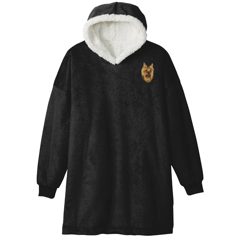 Yorkshire Terrier Embroidered Wearable Blanket - Image 4