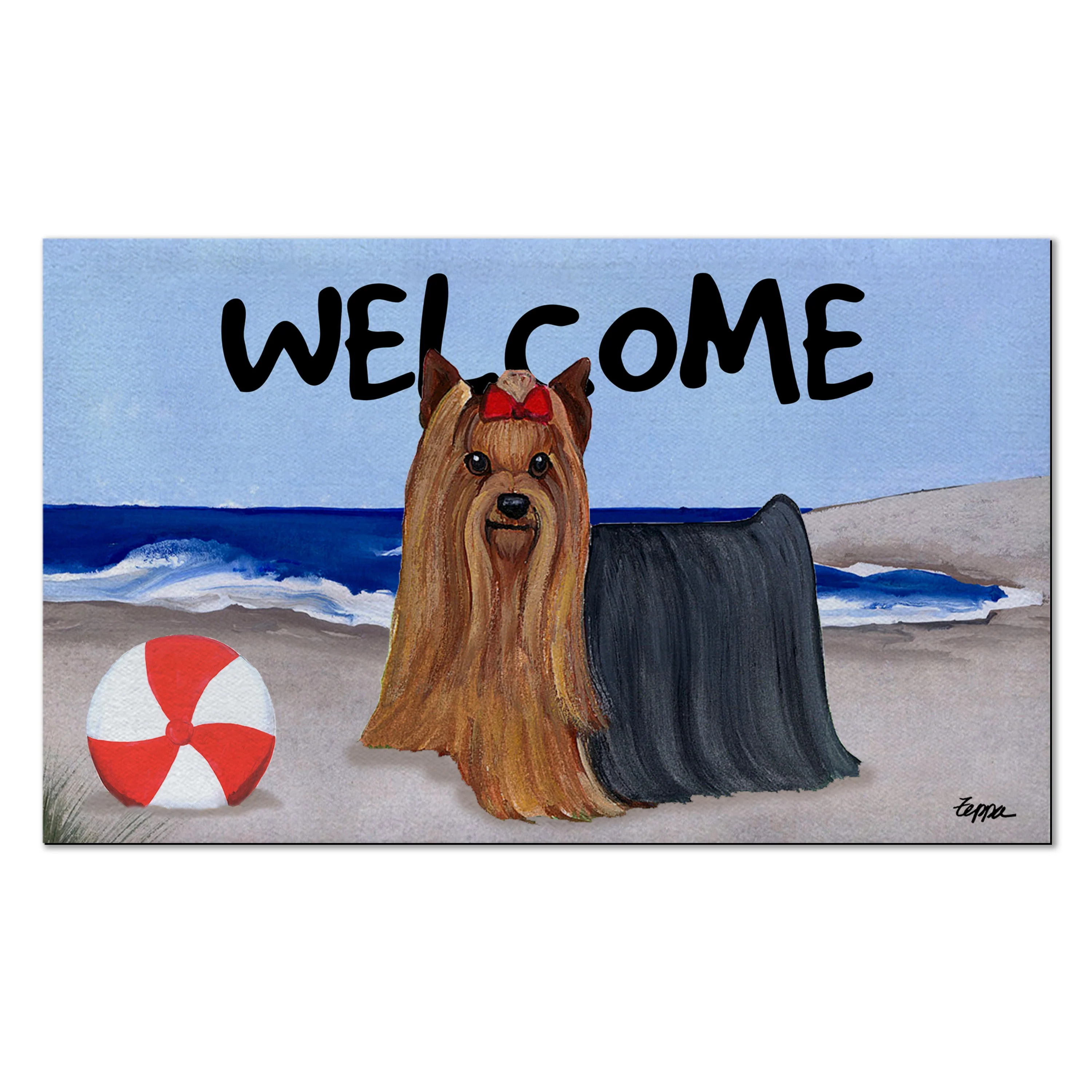 Yorkshire Terrier Welcome Mat - Image 3