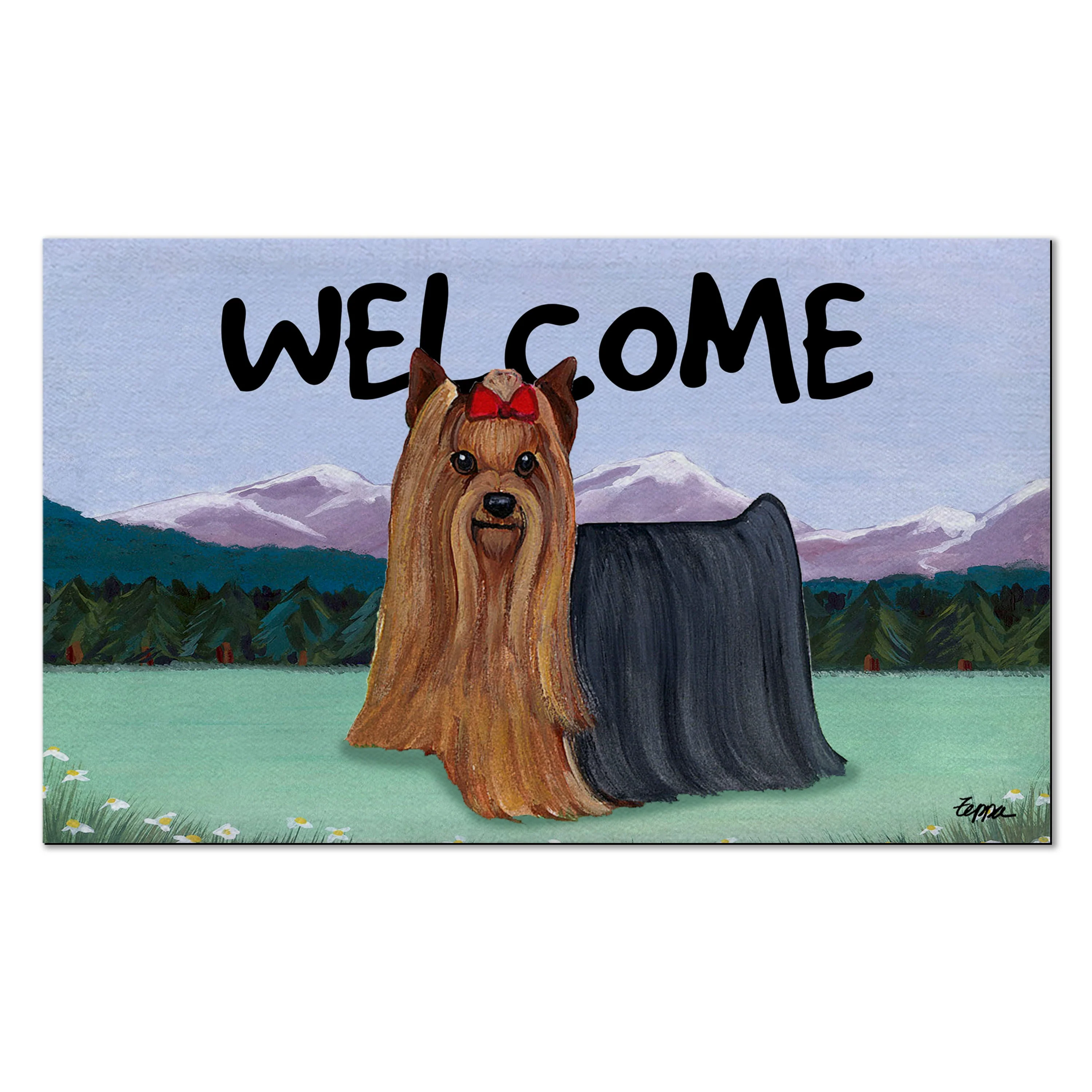 Yorkshire Terrier Welcome Mat - Image 6