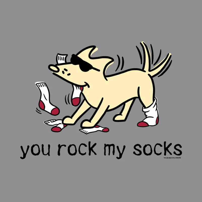 You Rock My Socks - Ladies Plus V-Neck Tee - Image 2